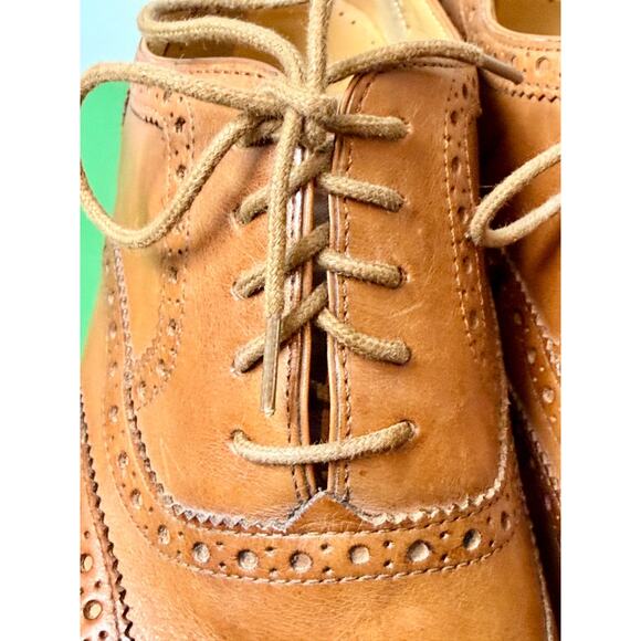 Cole Haan Mens Cambridge Oxford Wingtip Dress Shoes C12915 Brown Leather Size 11 main image 11